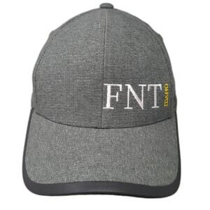OGIO Baseball Cap Gray OSFM FNT Idaho Embroidery Strapback Heathered Logo Hat